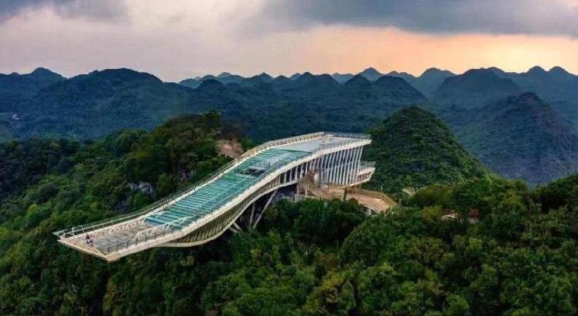 Hotel Wanda Jin Baise Exterior foto